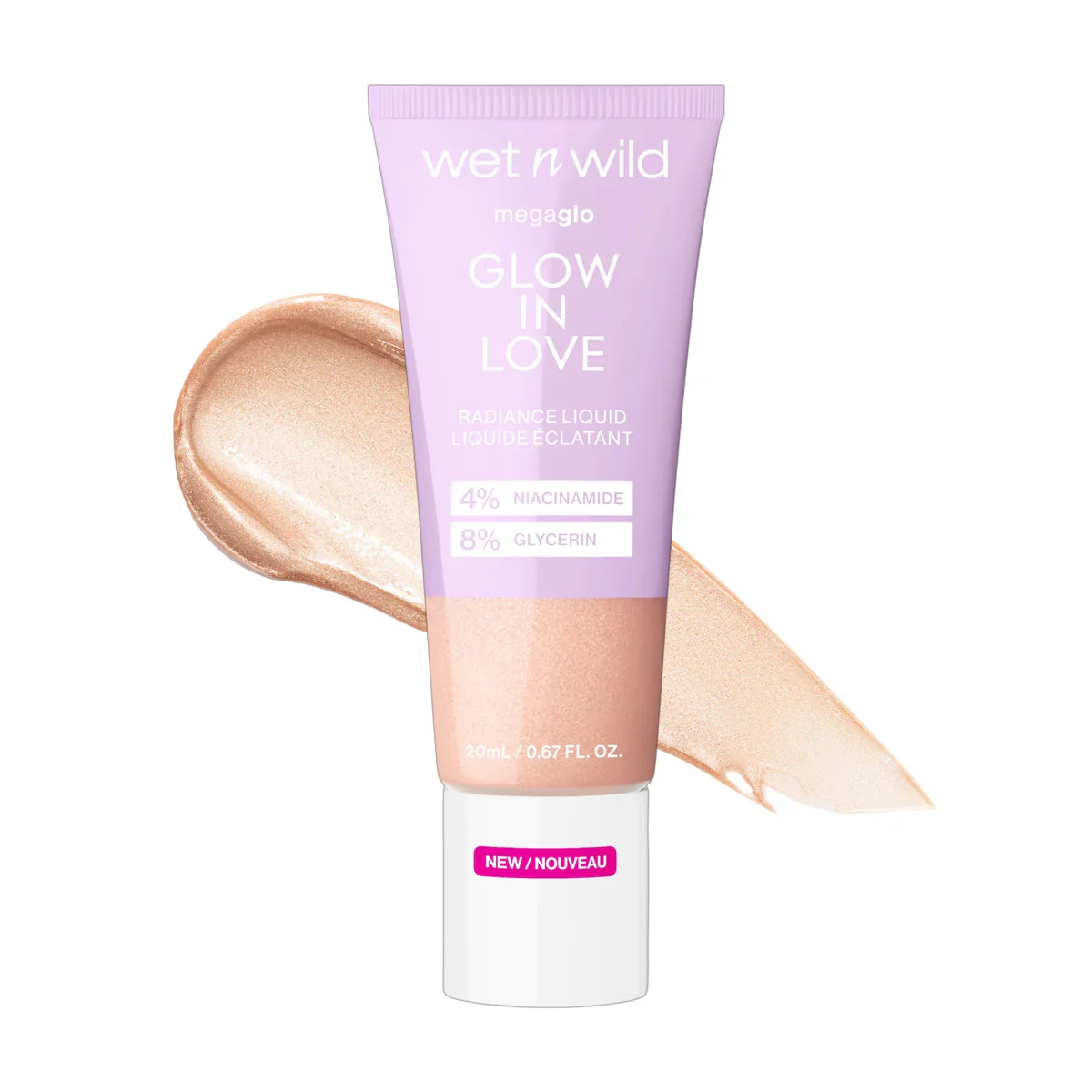 Mega Glo Glow In Love Radiance Liquid - 1116108E جلو سائل للبشرة