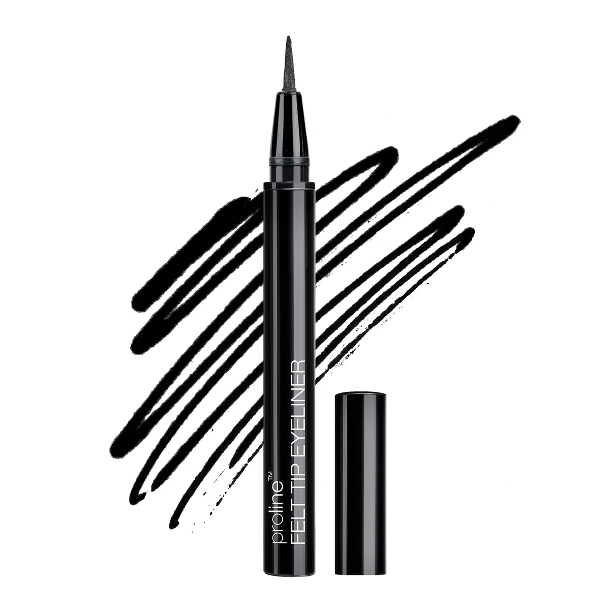Wet n Wild ProLine Felt Tip Eyeliner - E8752 آيلاينر برو لاين بقلم فلت أسود - Image 2
