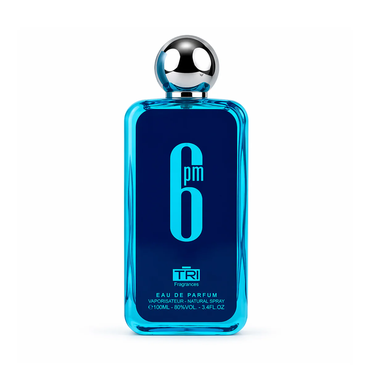 6PM BLUE By TRI Fragrances مكس بين بلو شانيل + واي من سان لوران (100ml رجالي) - Image 2
