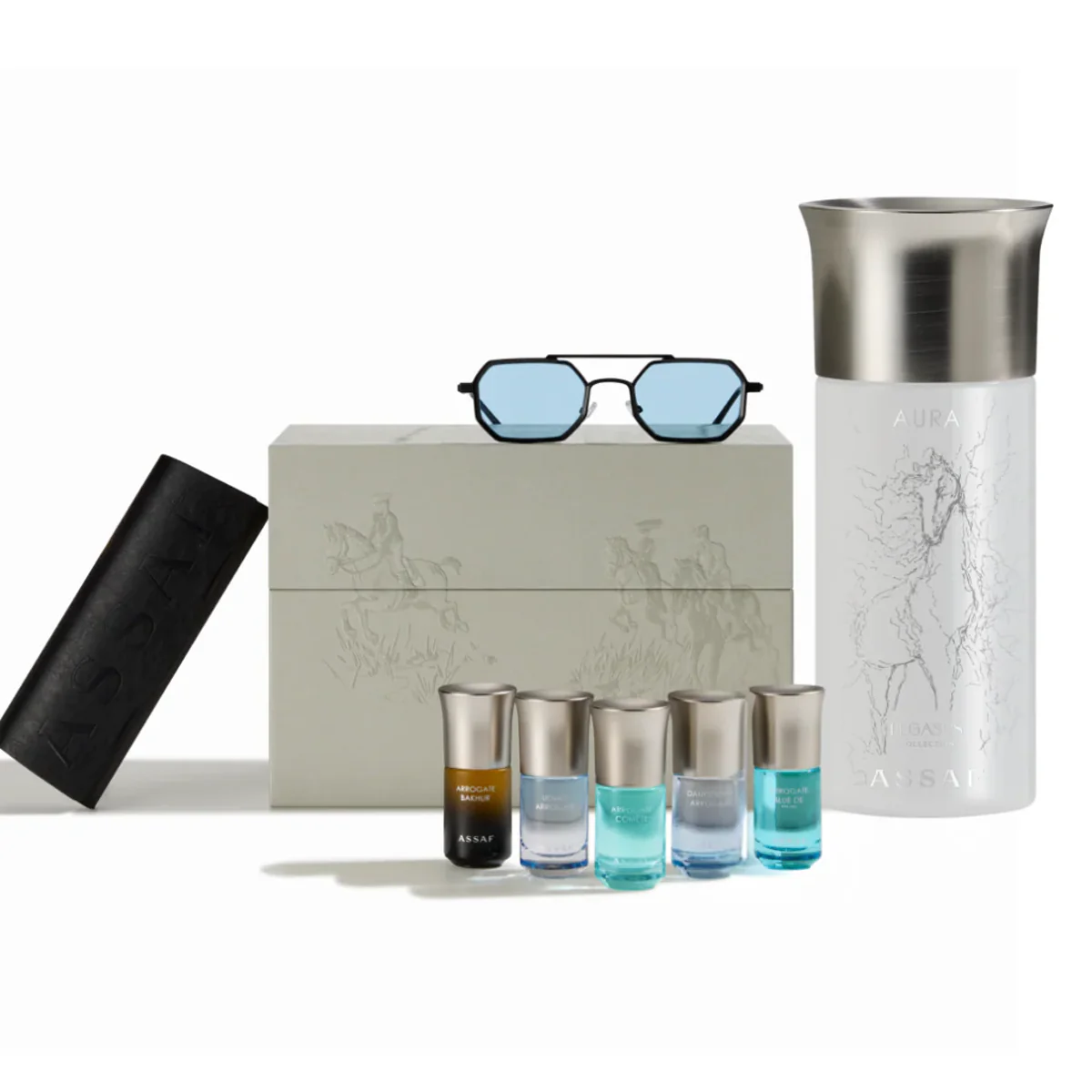 AURA 35 COLLECTION مجموعة أورا 35 - عطر 150مل + 5 عينات (رجالي) - Image 2