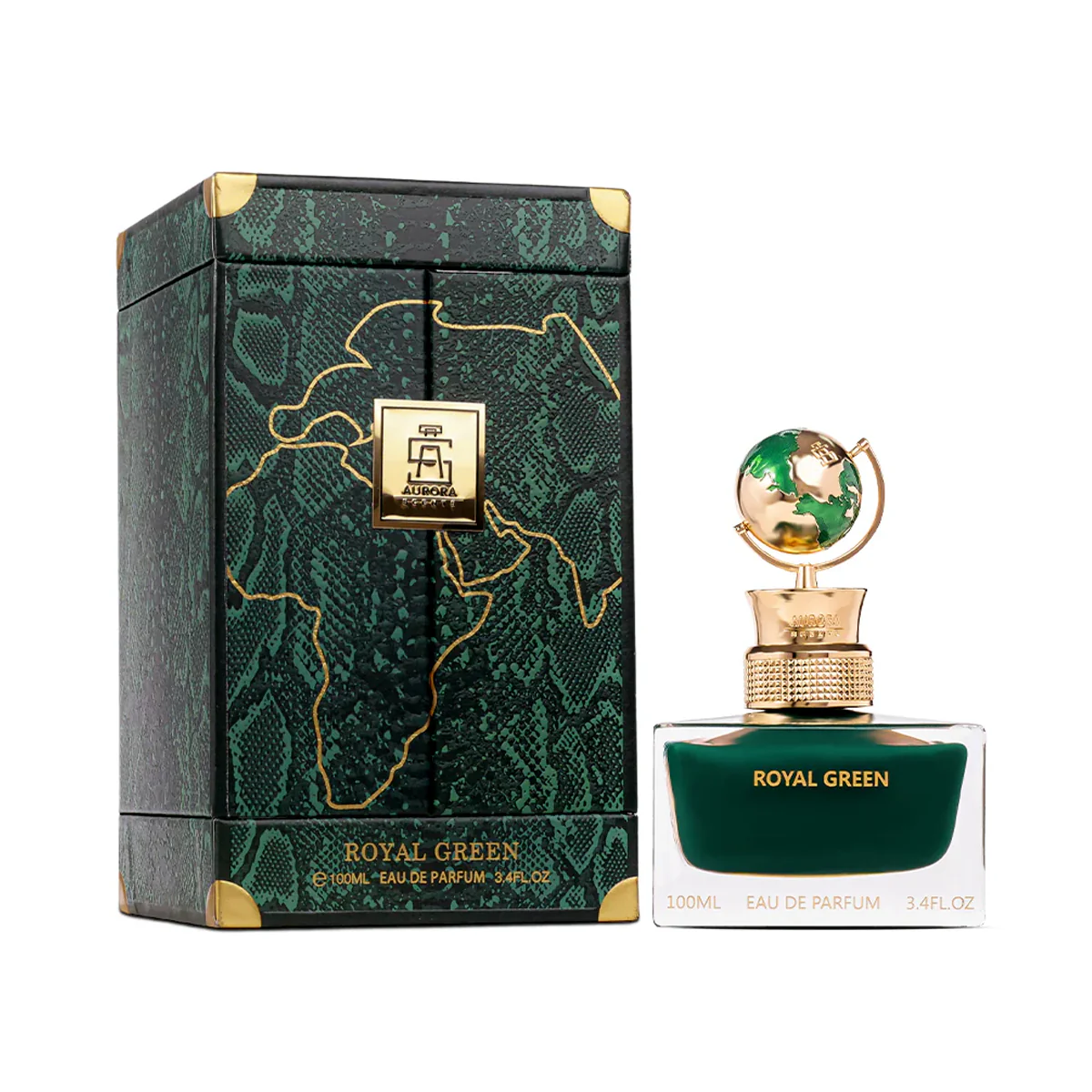 Aurora Royal Green اورورا رويال الأخضر (100مل للجنسين) - Image 2