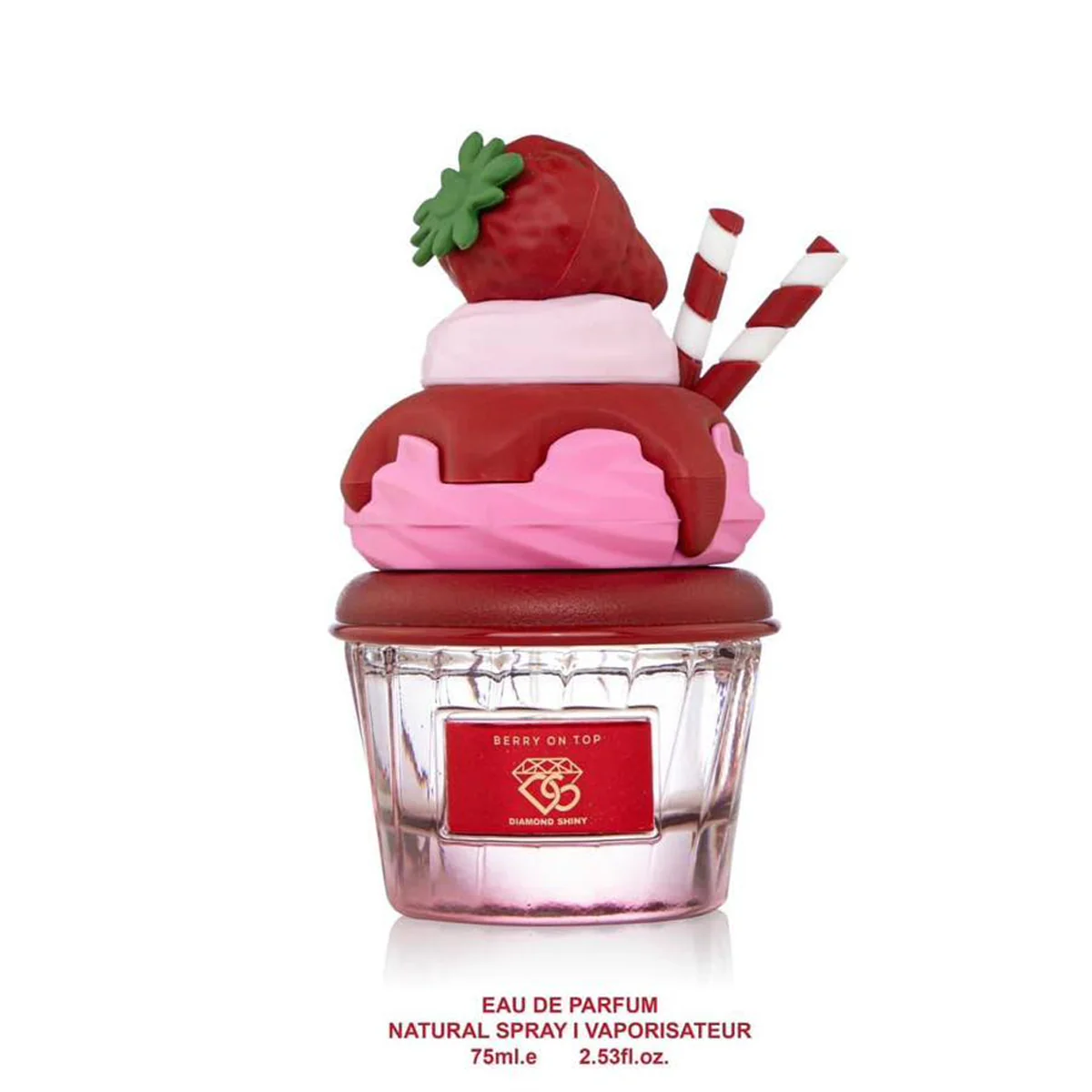 BERRY ON TOP By DIAMOND SHINY بيري أون توب من دايموند شايني (75ml ستاتي) - Image 2