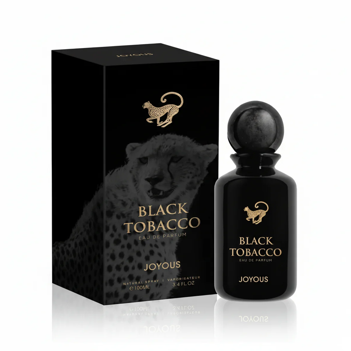 BLACK TOBACCO JOYOUS بديل كوبان توباكو من لافيرن (100مل رجالي)