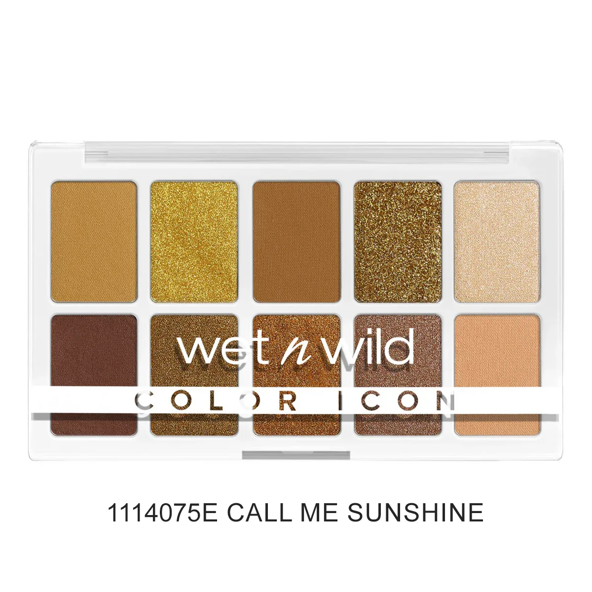 Color Icon 10-Pan Palette | Call Me Sunshine لوحة ظلال عيون ويت إن وايلد كولر آيكون 10 ألوان - Image 2