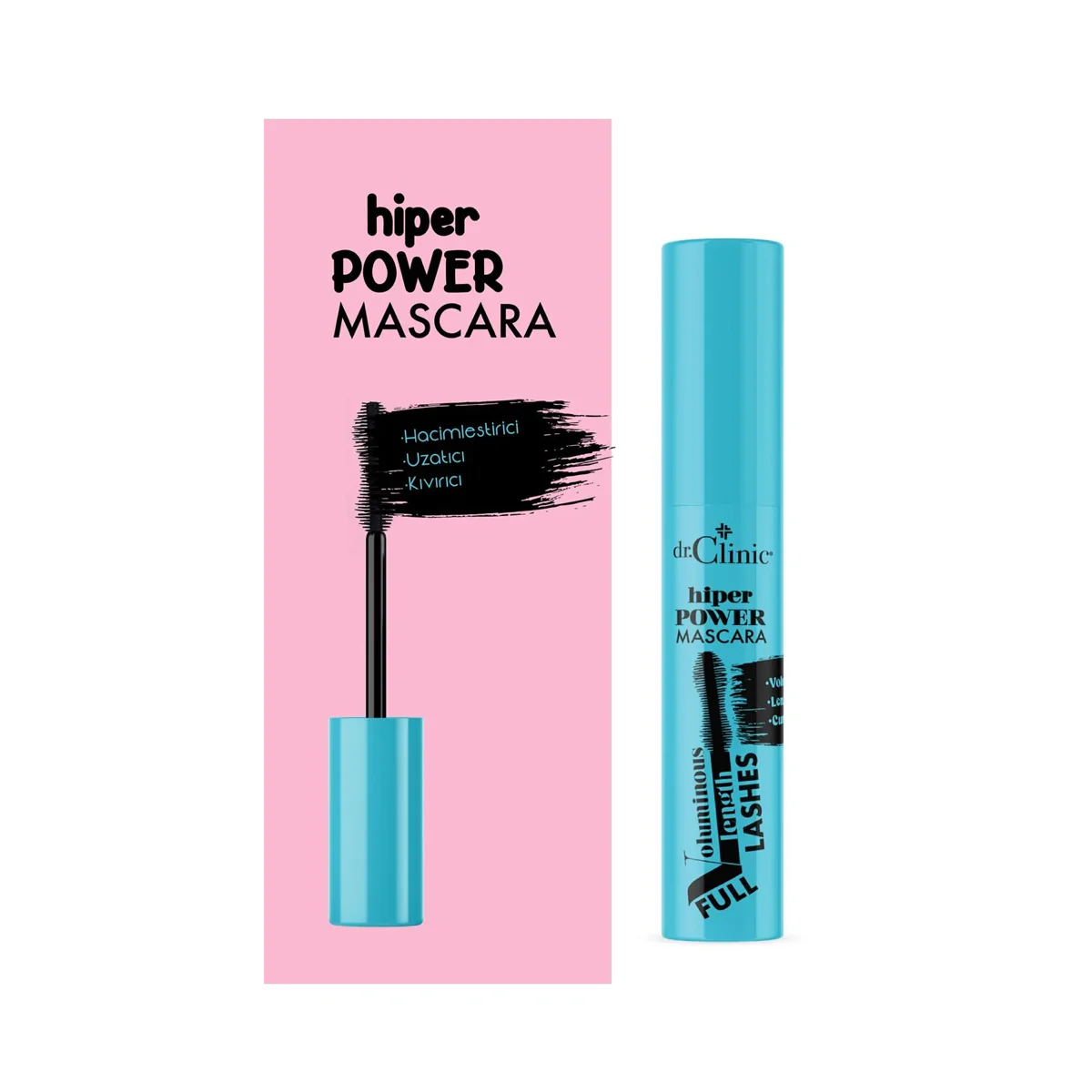 Dr.Clinic - Hiper Power Mascara Full Lashes د.كلينيك ماسكارا مكثفة للرموش هايبر باور - Image 2