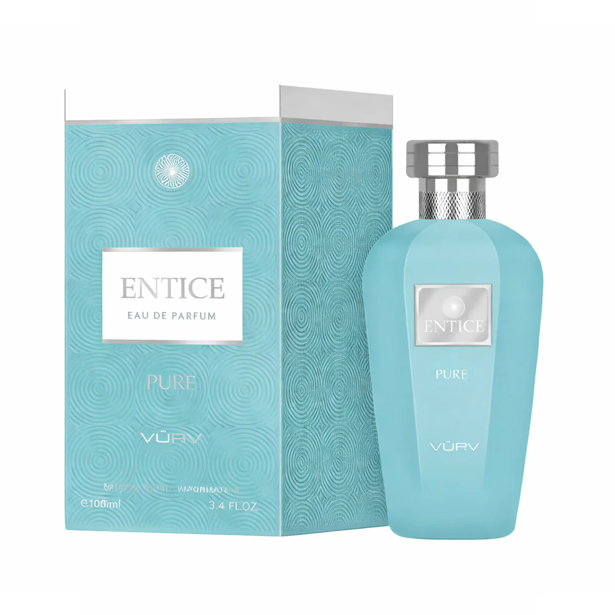 ENTICE PURE VURV By Lattafa بديل عطر ايربا بورا (100مل للجنسين)