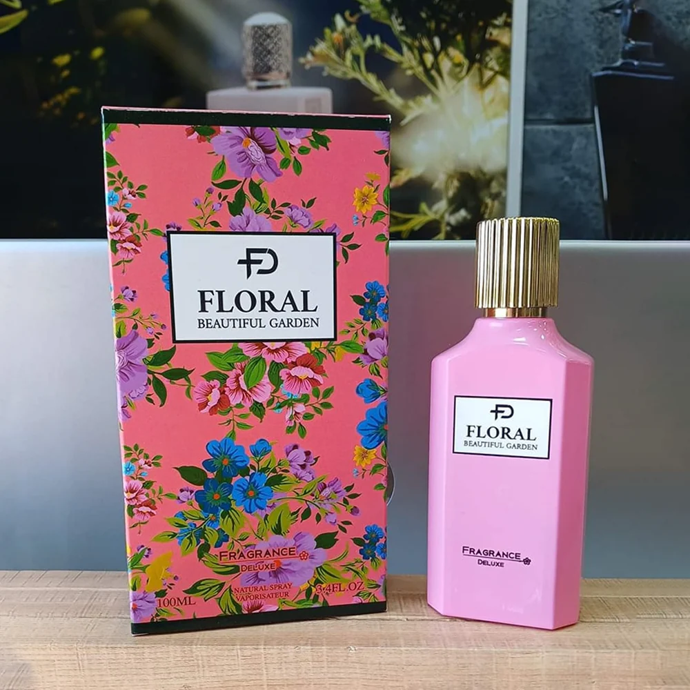FLORAL Floral Beautiful Garden بديل عطر قوتشي فلورا جاردينيا (100ml ستاتي) - Image 4