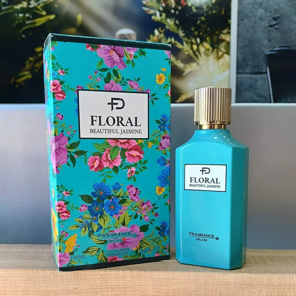 FLORAL BEAUTIFUL JASMINE بديل عطر قوتشي فلورا جاسمين (100ml ستاتي) - Image 4