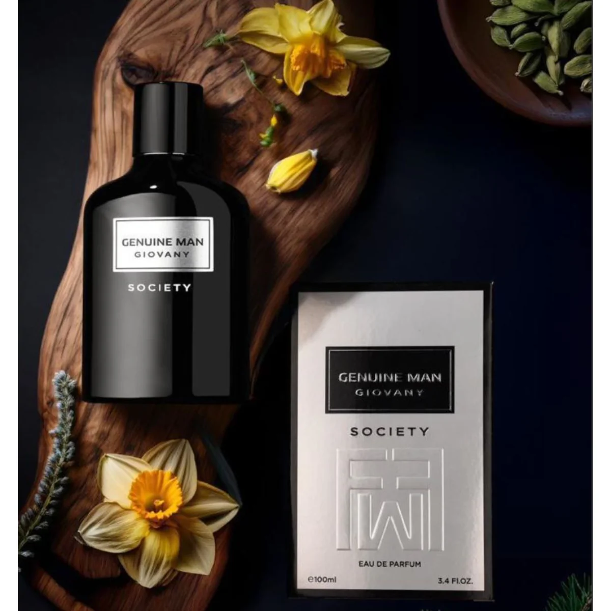 GENUINE MAN GIOVANY SOCIETY بديل جيفنشي سوسايتي (100ml رجالي) - Image 2