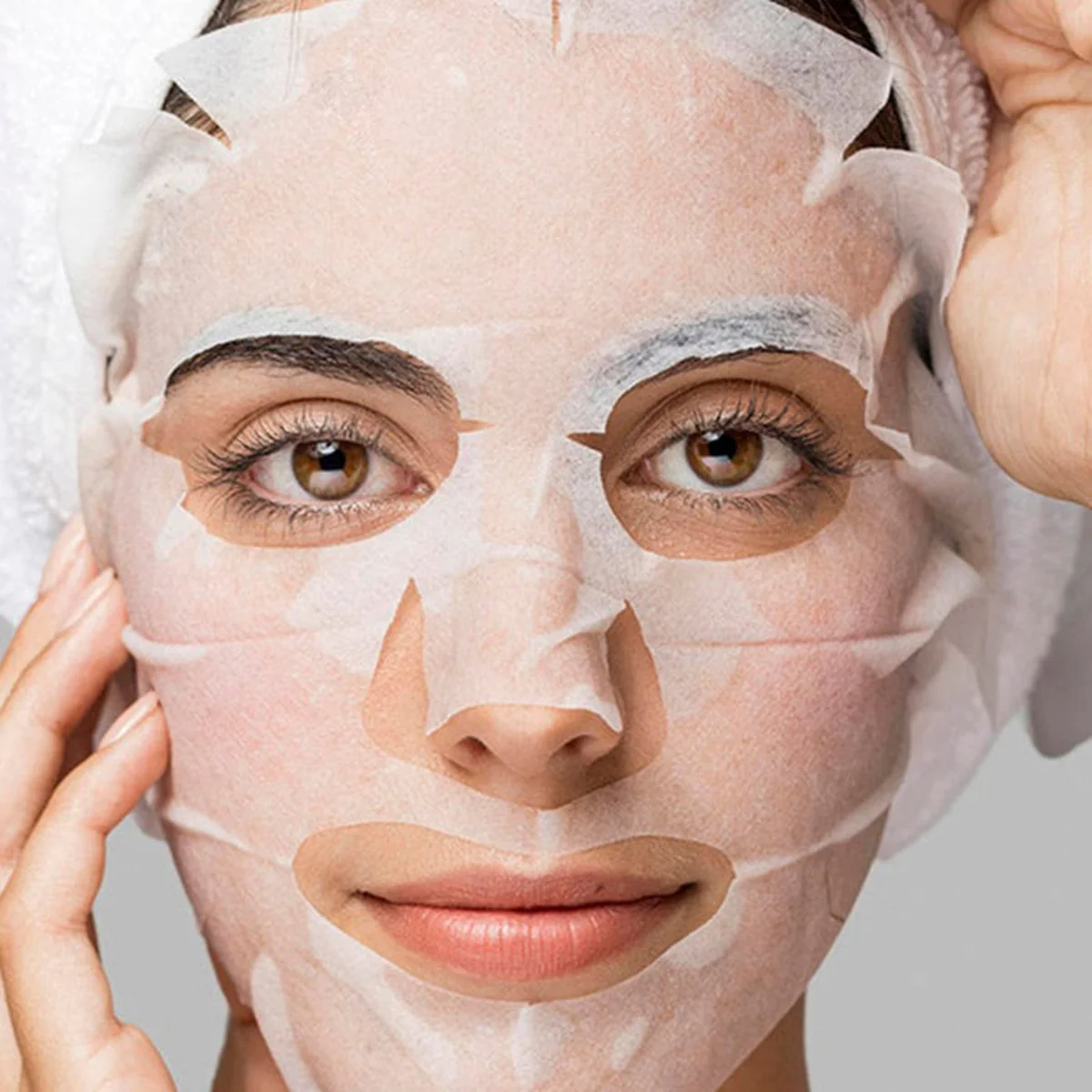 Face sheet mask in Jasmine with Aloe Vera & Niacinamide (20ml) - HB1017JT ماسك ورقي للوجه بالياسمين - Image 2