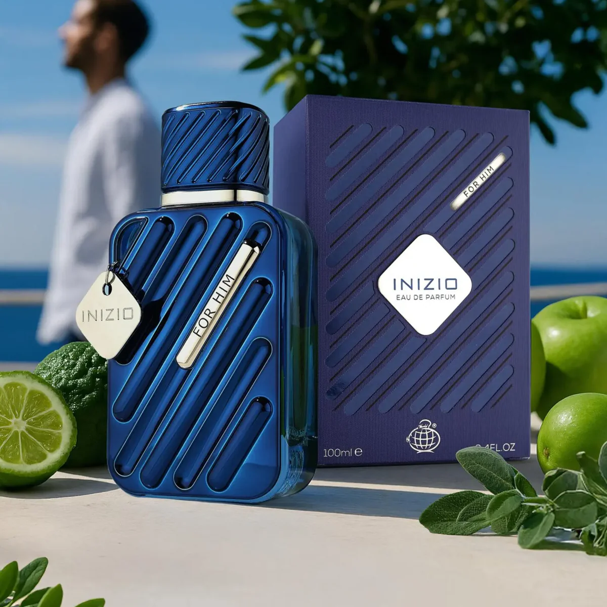 Inizio For Him Fragrance World بديل ارماني اكوا دي جيو بروفوندو (100ml رجالي) - Image 2