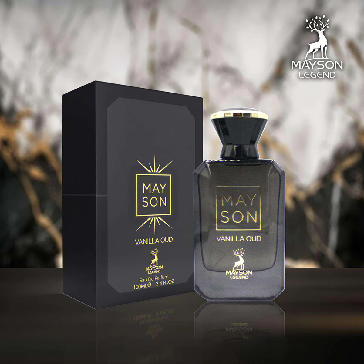 MAYSON VANILLA OUD بديل كيالي فانيلا عود (100ml ستاتي) - Image 3