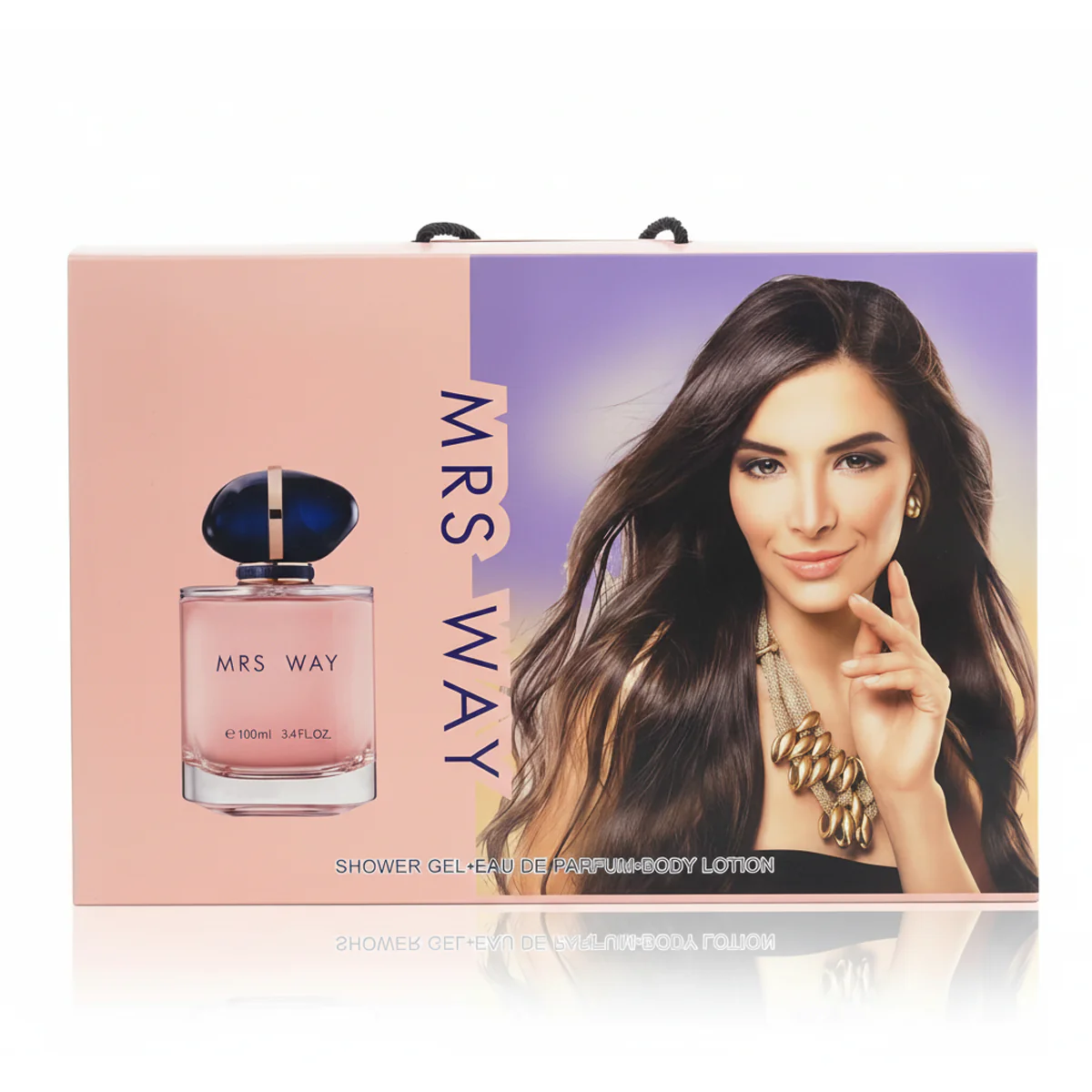 بكج ماي وي (عطر+شاور جل+بودي لوشن+عطر للجسم) MRS WAY SET - Image 3