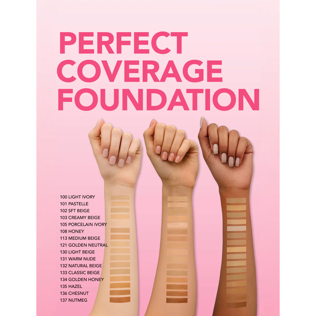 Perfect Coverage Foundation فلورمار - كريم أساس بتغطية مثالية - Image 2