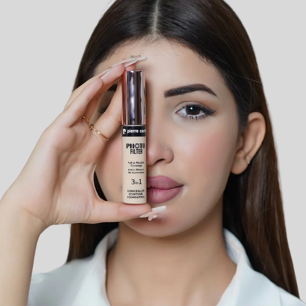 PIERRE CARDIN - Photo Filter Liquid Concealer 822-Medium كونسيلر - بيج طبيعي - Image 2