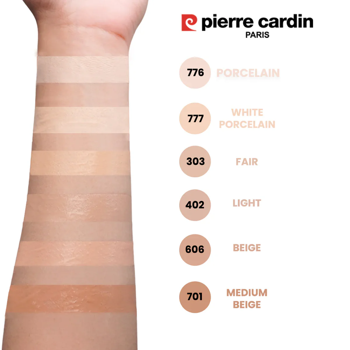 PIERRE CARDIN - Chiffon Matte Foundation 303 FAIR فاونديشن - كريم أساس سائل من بيير كاردان - Image 3
