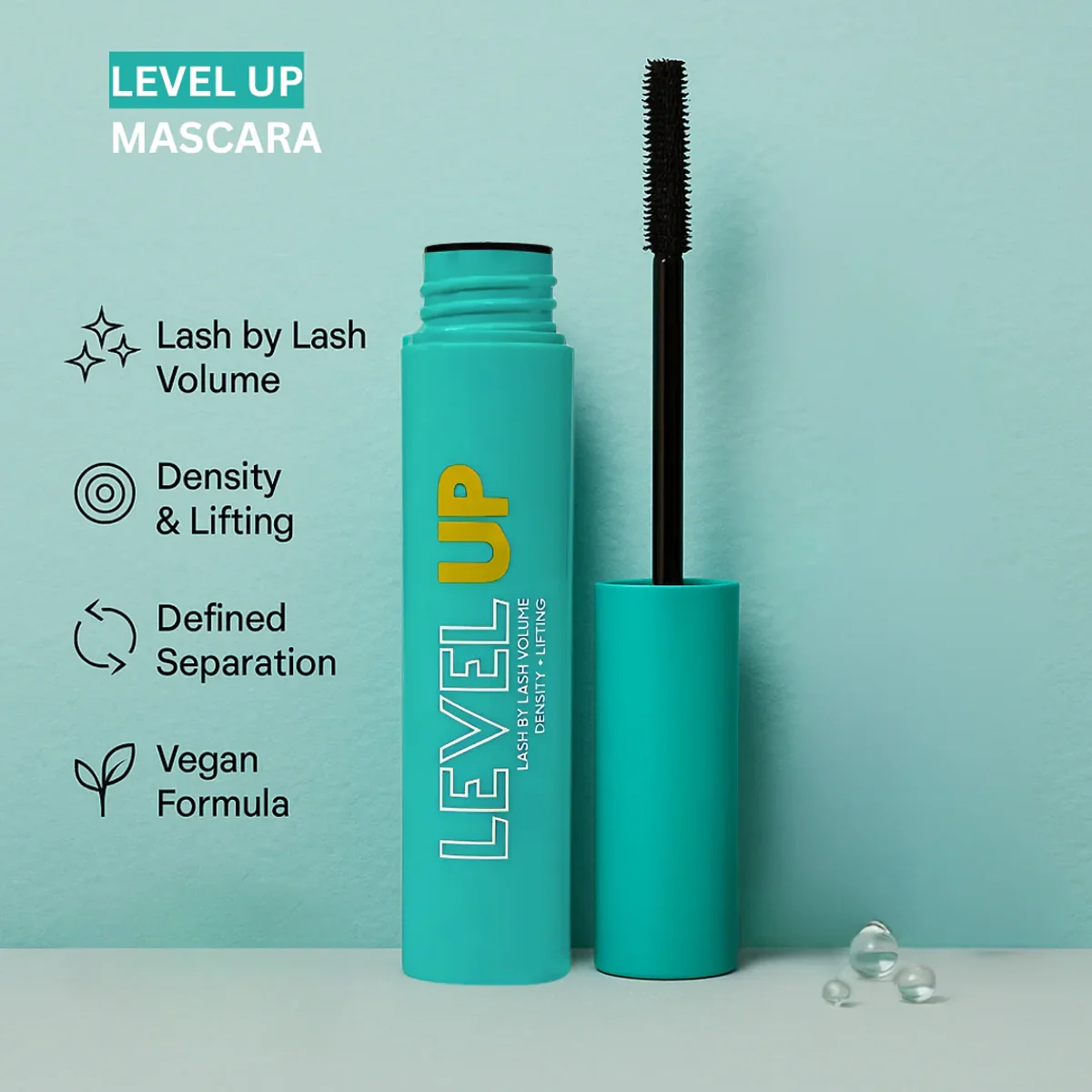 PIERRE CARDIN - Level Up Density & Lifting Mascara ماسكارا لتكثيف ورفع الرموش (الخضراء) - Image 4