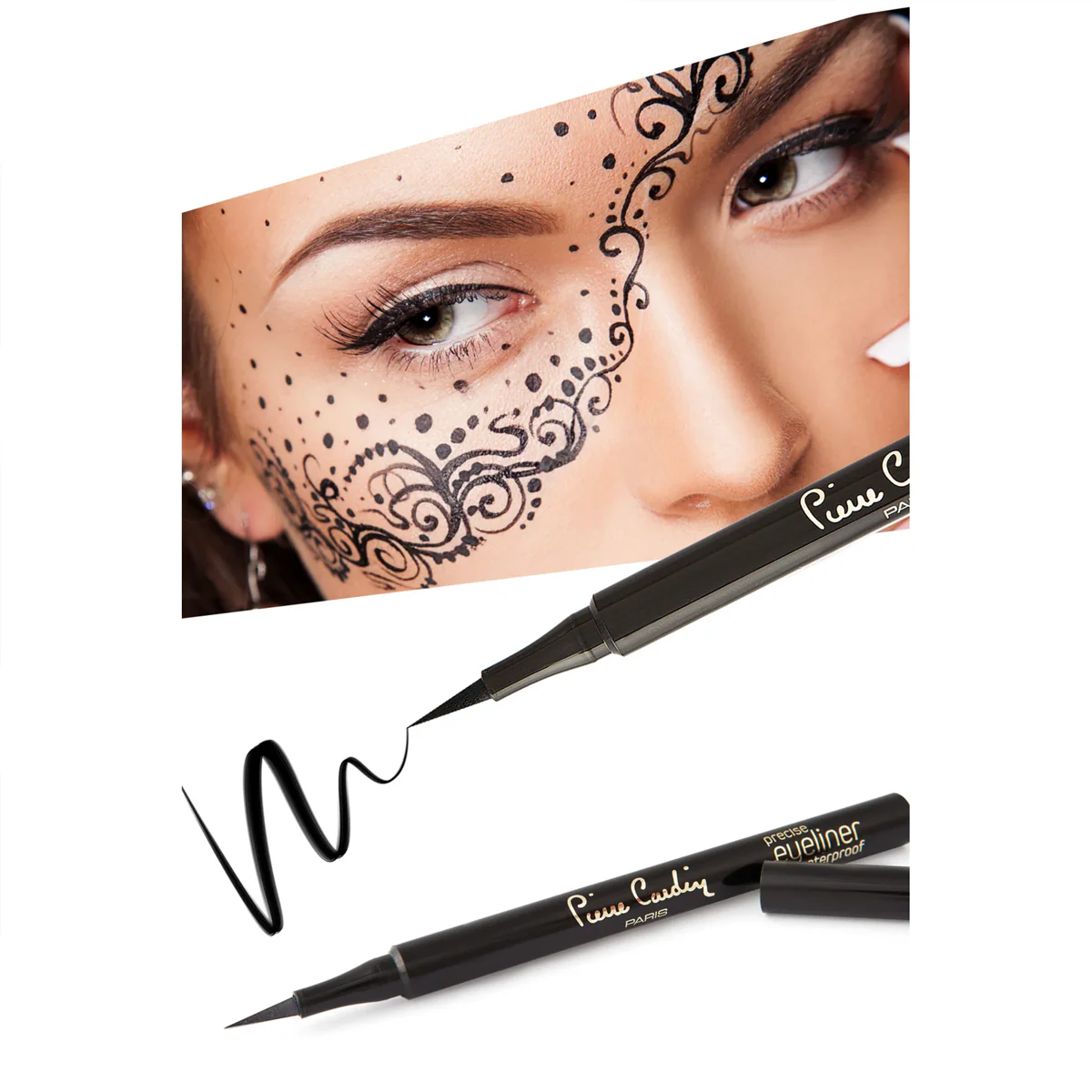 PIERRE CARDIN - Precise Waterproof Eyeliner Black 501ايلاينر - قلم لتحديد العين مقاوم للماء - Image 3