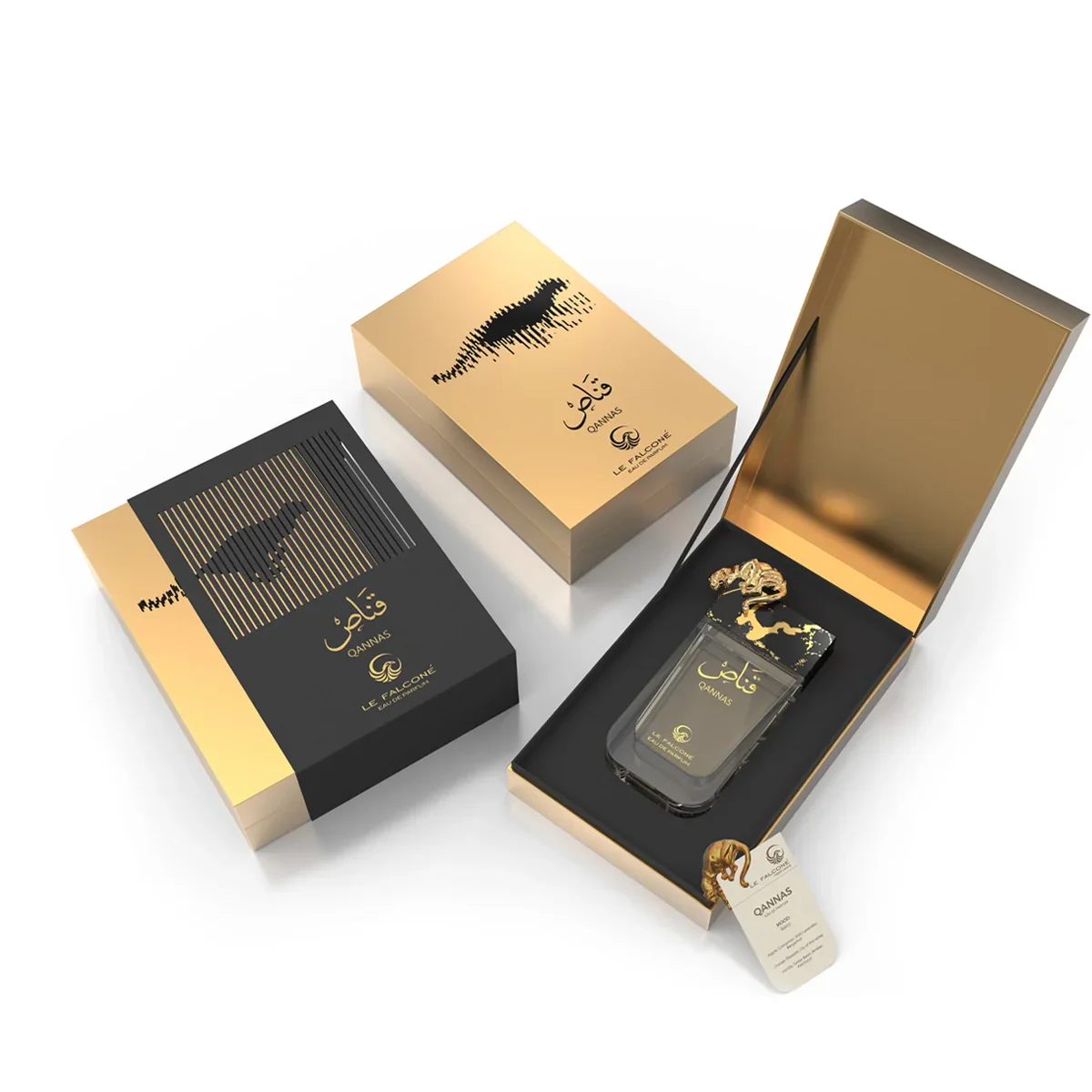 Qannas Le Falcone لي فالكون - قناص (100ML رجالي) - Image 2