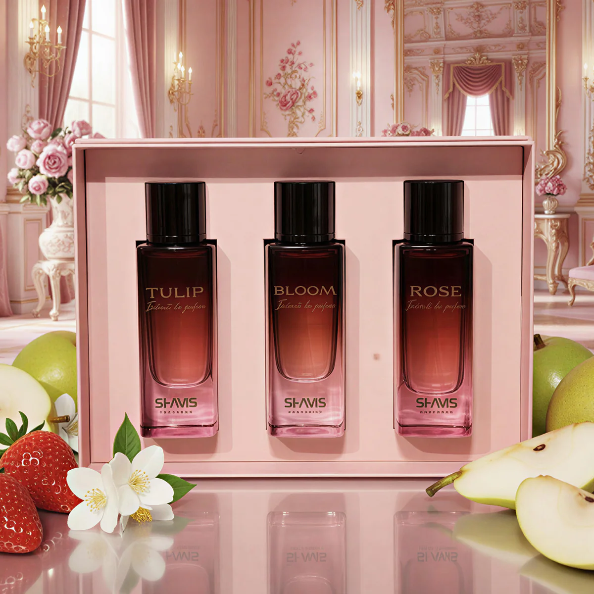 MAISON COLLECTION WOMEN بكج شمس نسائي (3 عطور) - Image 3