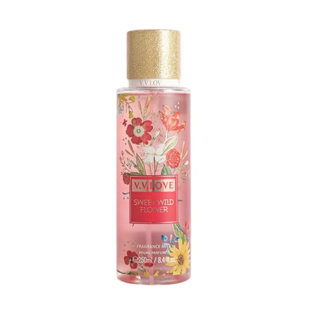 SWEET WILD FLOWER Body Fragrance Mist سبلاش للجسم - نسخة طبق الأصل عن فيكتوريا سيكريت (250مل)