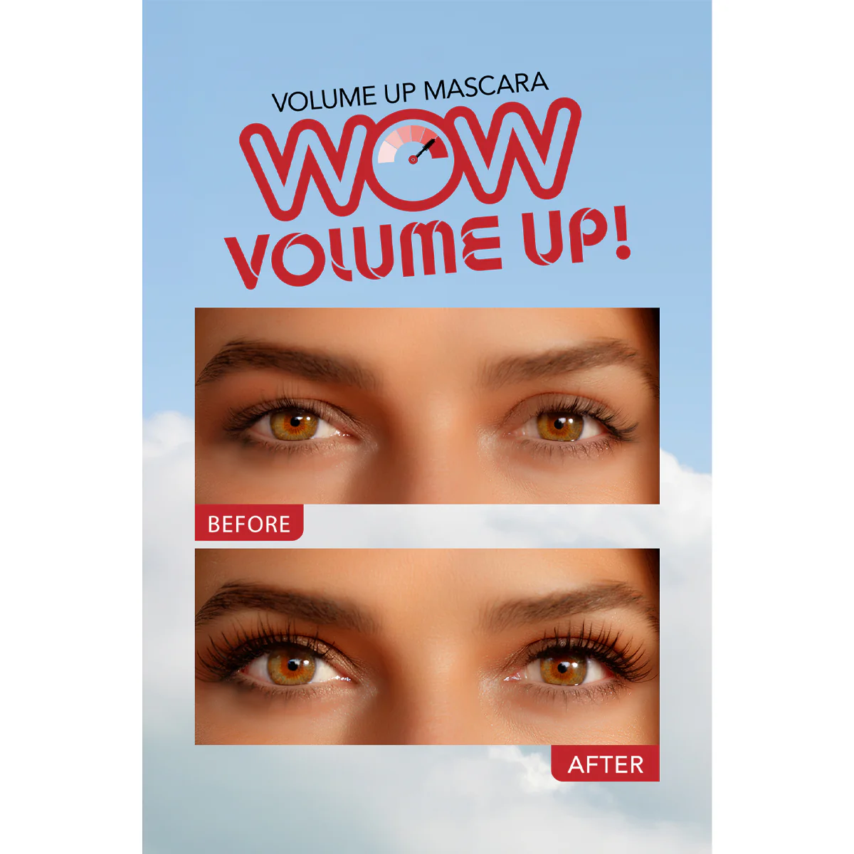 Volume Up Mascara flormar ماسكارا تكثيف الرموش من فلورمار - Image 3