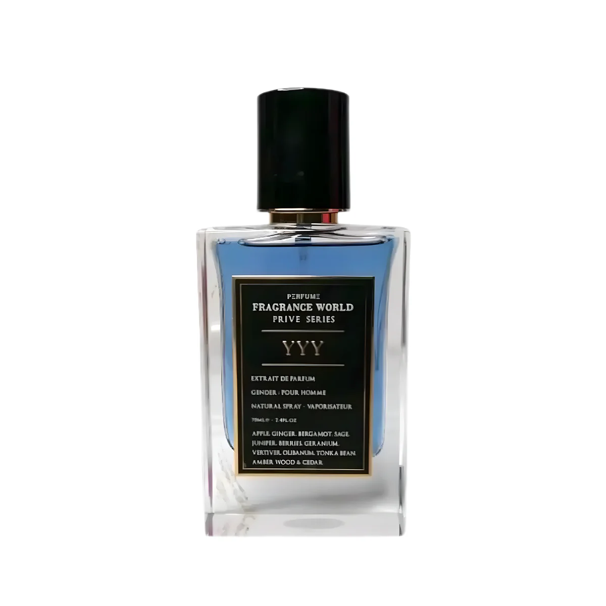 YYY - Extrait de Perfume Fragrance World تربل واي (70ml رجالي) - Image 2