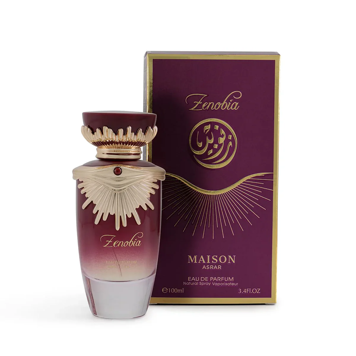ZENOBIA بديل عطر ارماني برايف روج ملاكيت (ستاتي 100مل)